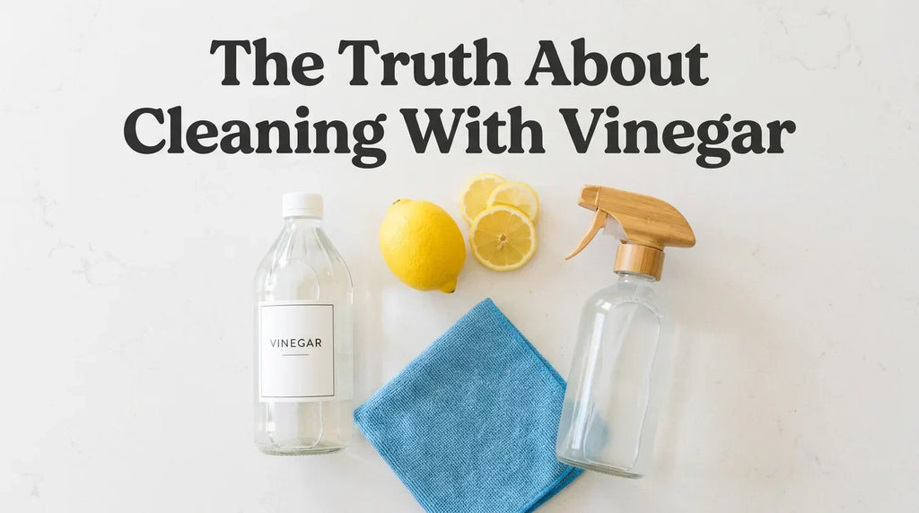 Why Vinegar Isn’t the Best Natural Cleaner (and When It Actually Works)