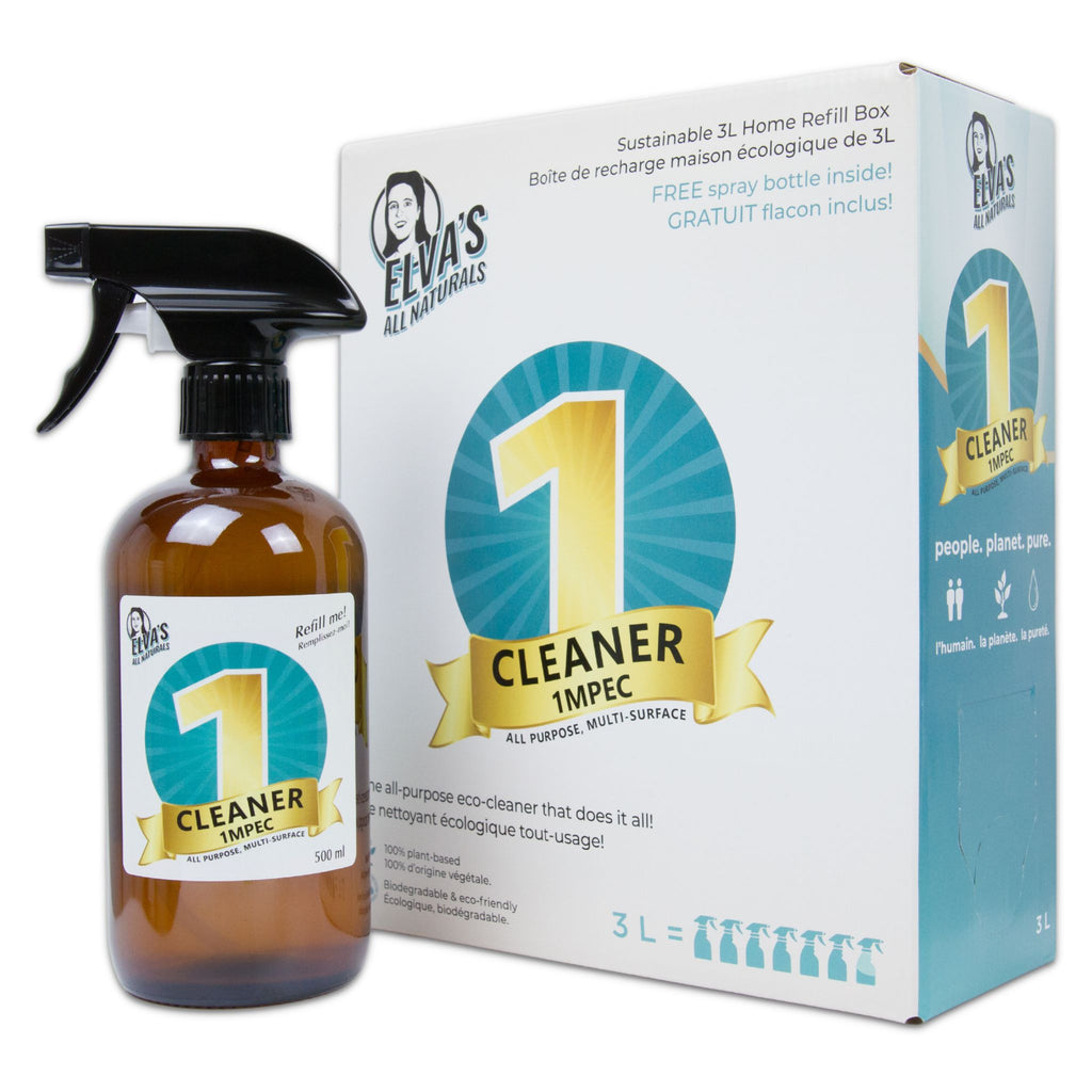1 CLEANER All in One Cleaner Elva's All Naturals 100 Botanical